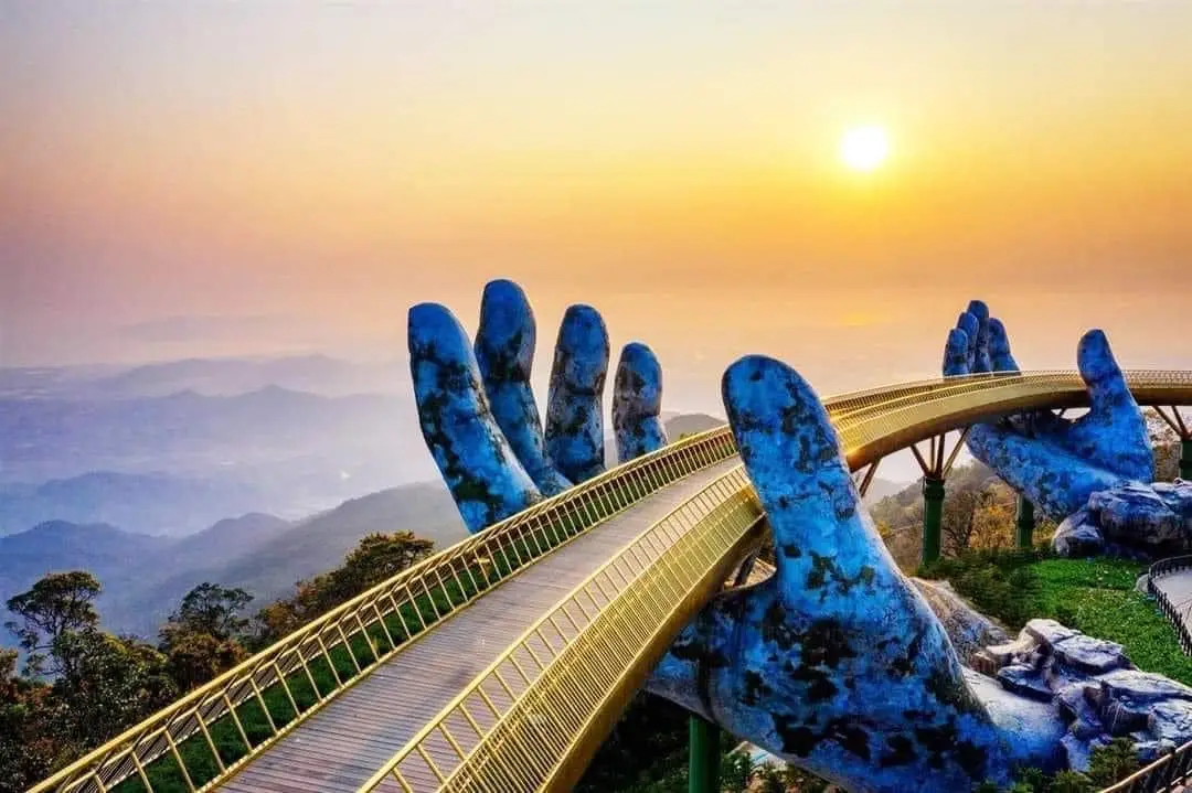 Golden Bridge at Ba Na Hills